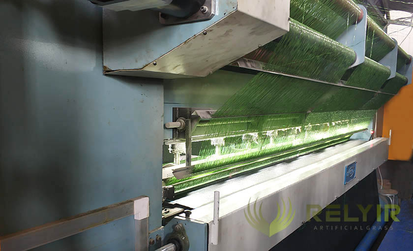 Relyir artificial grass production facility 