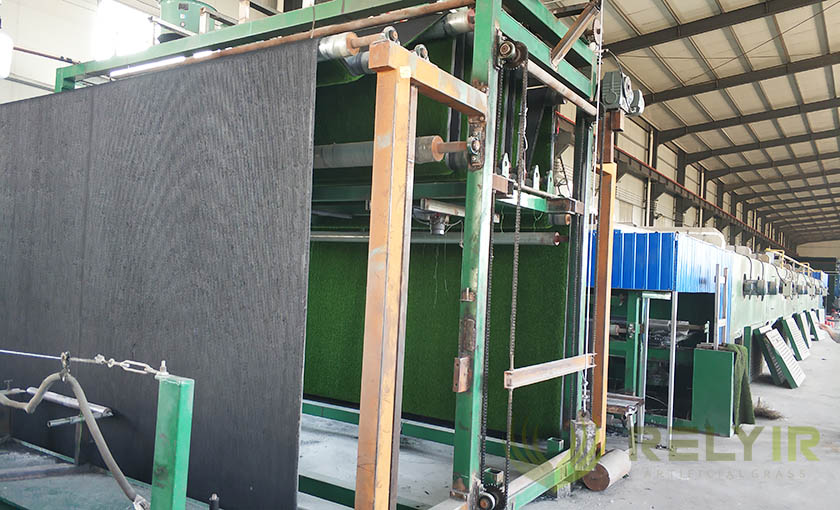 Relyir artificial grass production facility 