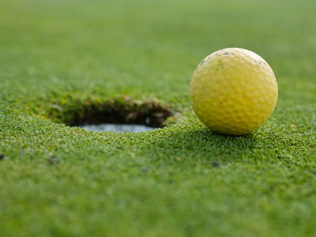 A practice bay rotating between mats and a grass strip