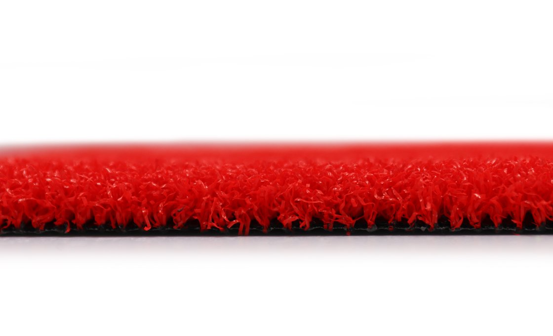 Youth Curly 1525 Rot Kunstrasen