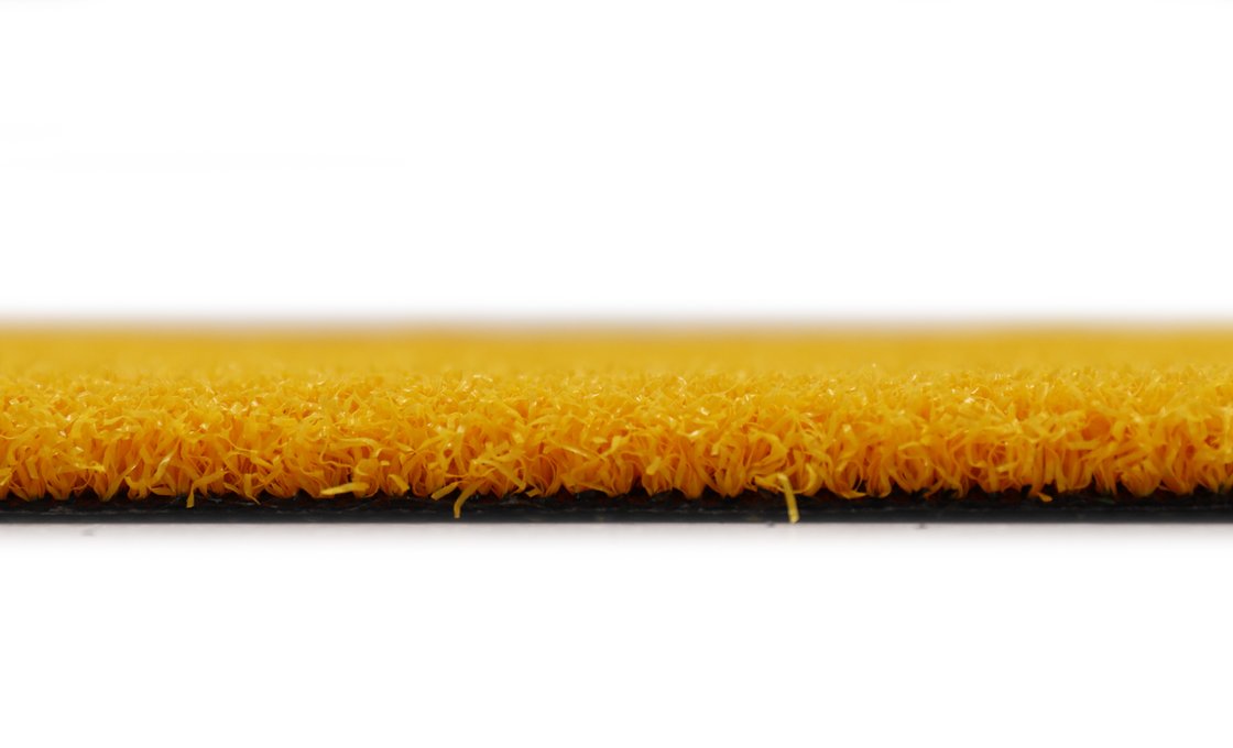 Gazon artificiel Youth Curly 1525 Yellow Tennis